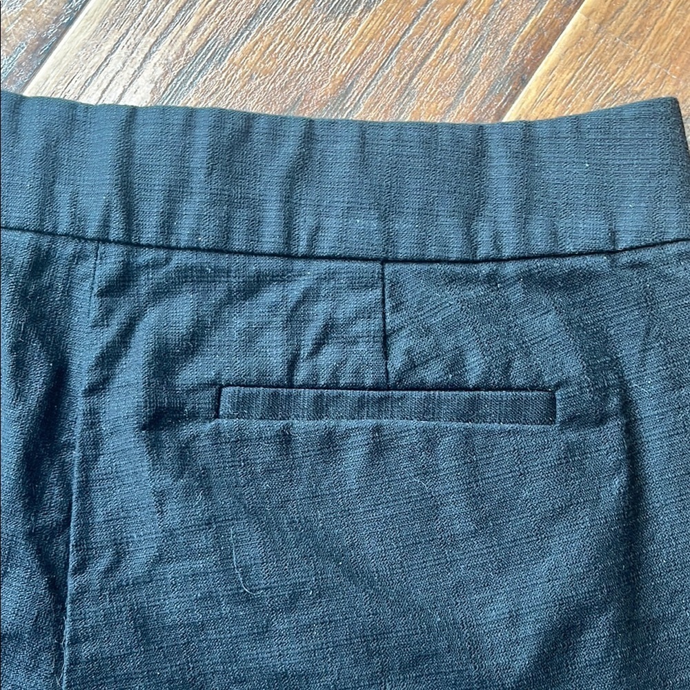 J. Crew Black High Waist Shorts with Tailored Pleats - size 6 - Picture 9 of 12